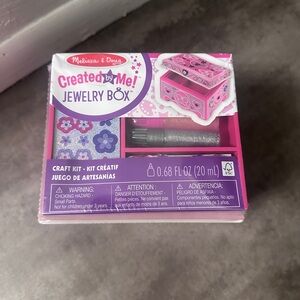 Melissa & Doug Created by Me Jewelry Box Kit NWT
